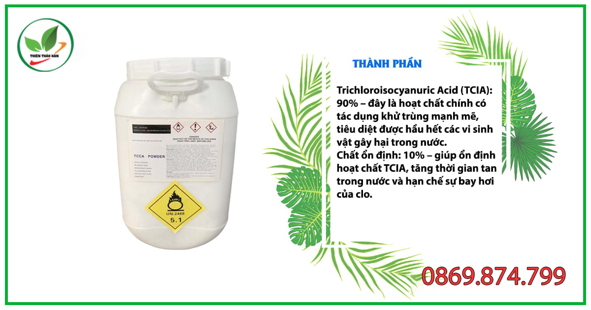 thành phần tcca viên 200g Trung Quốc