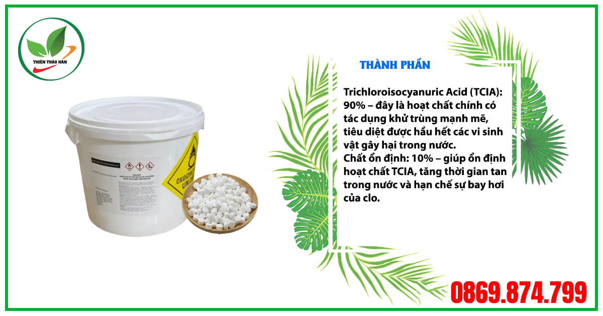 thành phần tcca viên 2g Trung Quốc