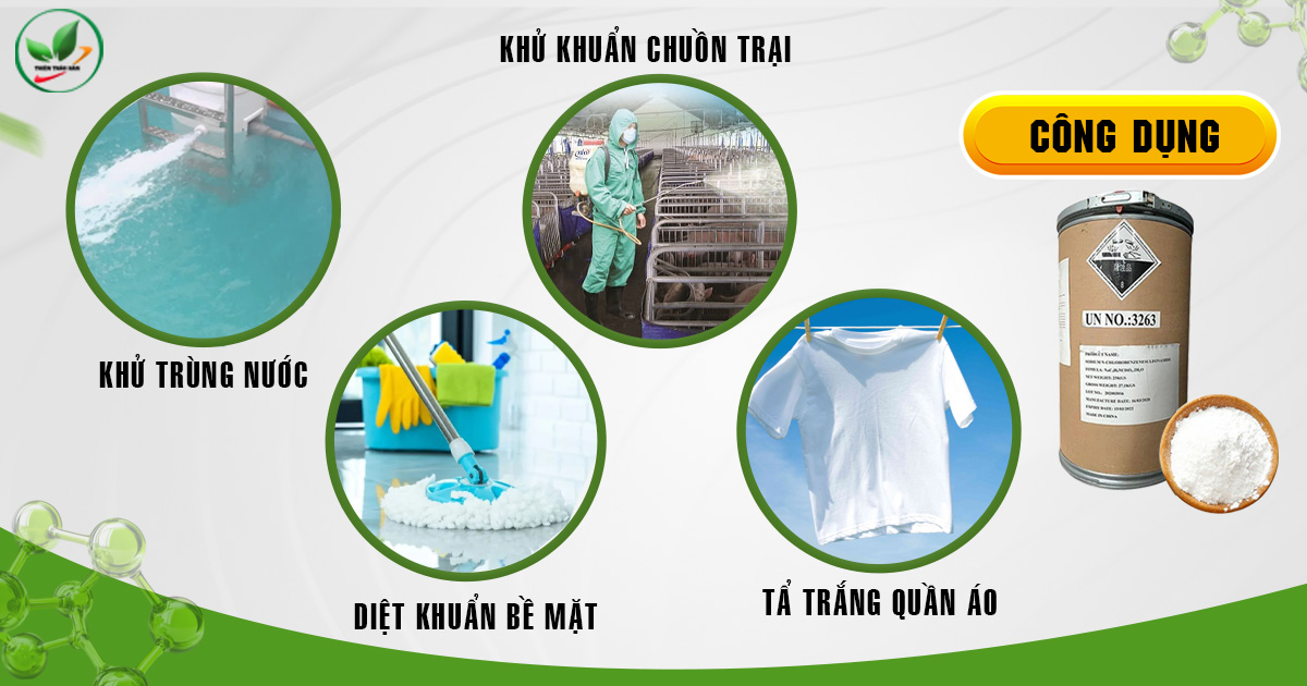 Công dụng của Cloramin B Trung Quốc