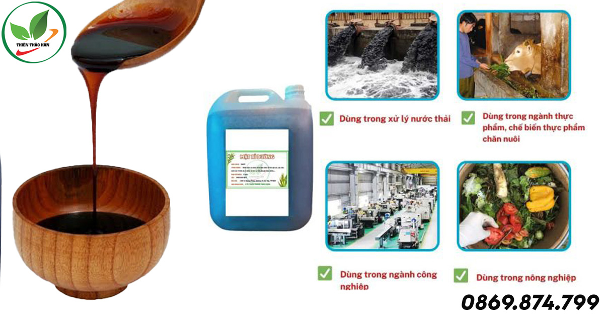 công dụng của mật rỉ đường