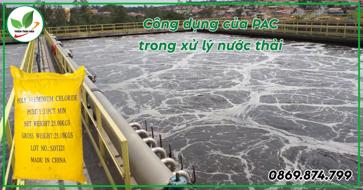 Công dụng của Pac trong xử lý nước thải