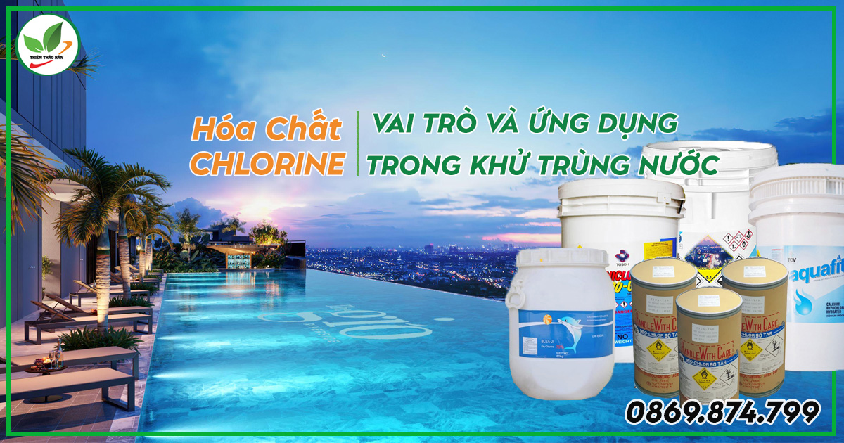 Chlorine trong khử trùng nước