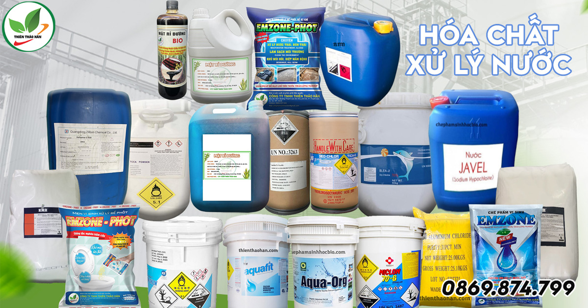 hóa chất xử lý nước thải tốt hiện nay