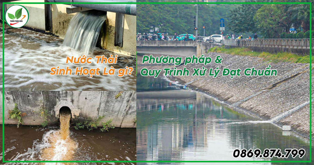 Nước thải sinh hoạt là gì?