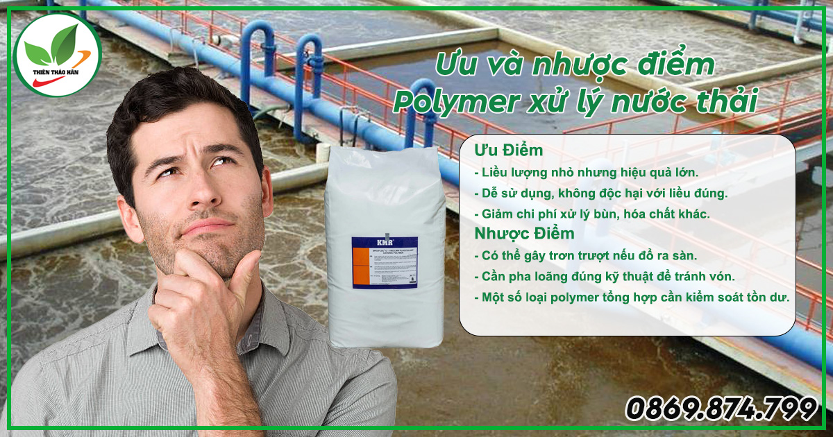 polymer trong xử lý nước thải