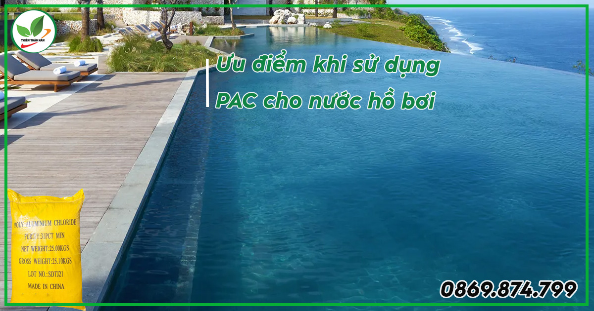 cách dùng pac xử lý nước hồ bơi