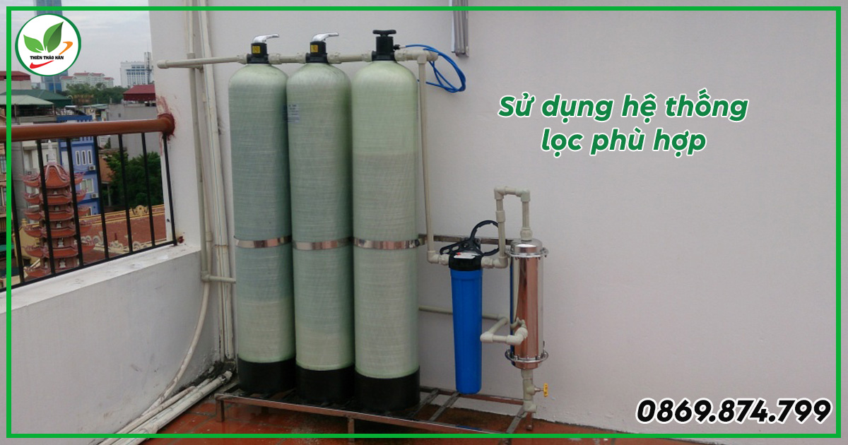 nước thải sinh hoạt bị đục
