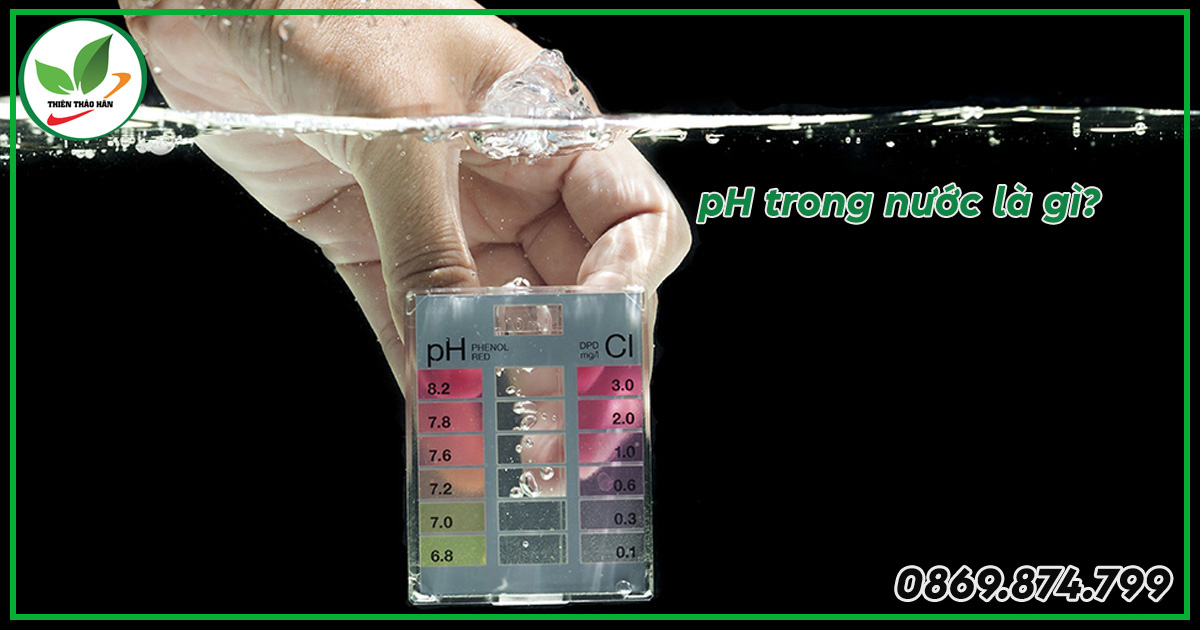 pH trong nước là gì?