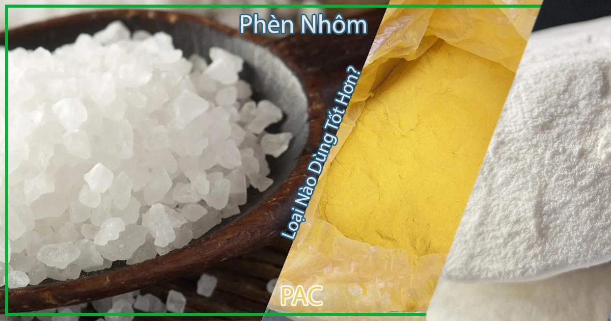 Phèn nhôm với pac loại nào tốt hơn