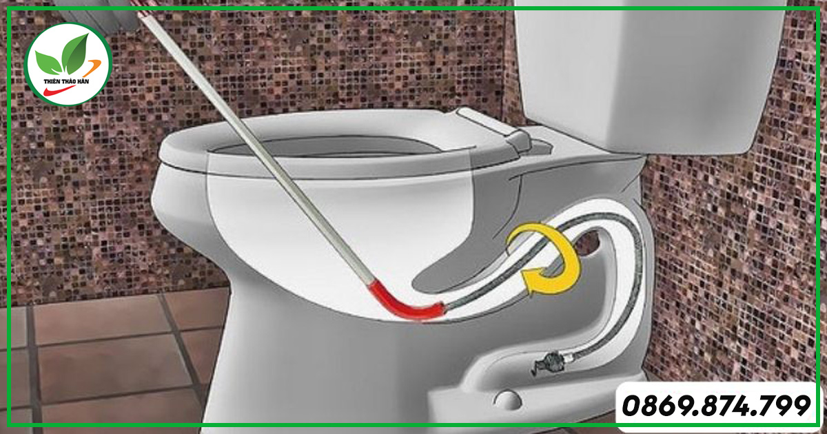 Cách xử lý bồn cầu bị nghẹt