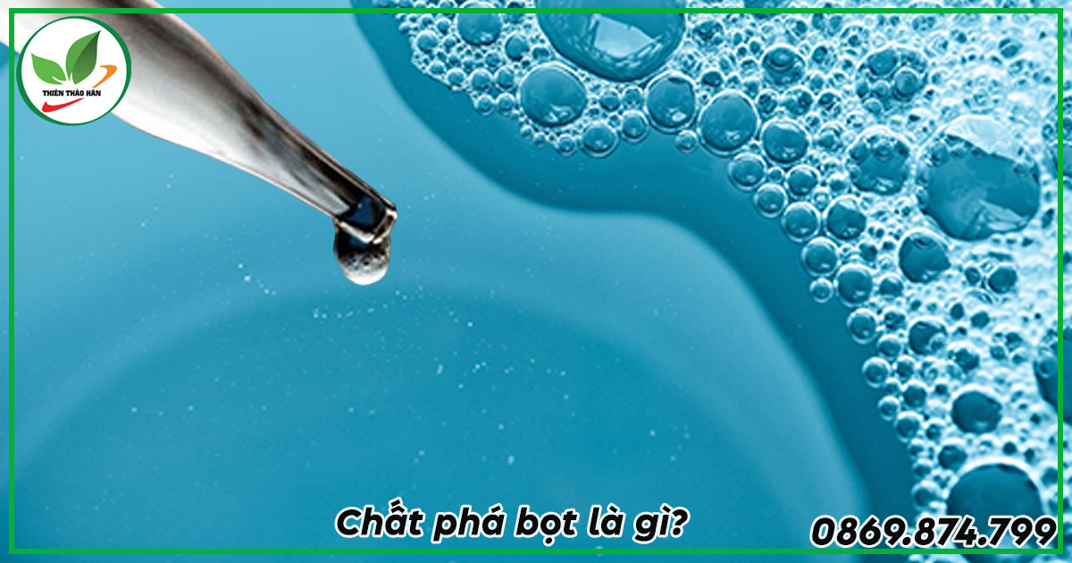 chất phá bọt trong thực phẩm