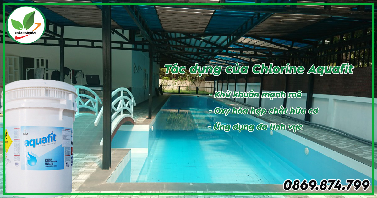 Tác dụng của chlorine trong xử lý nước