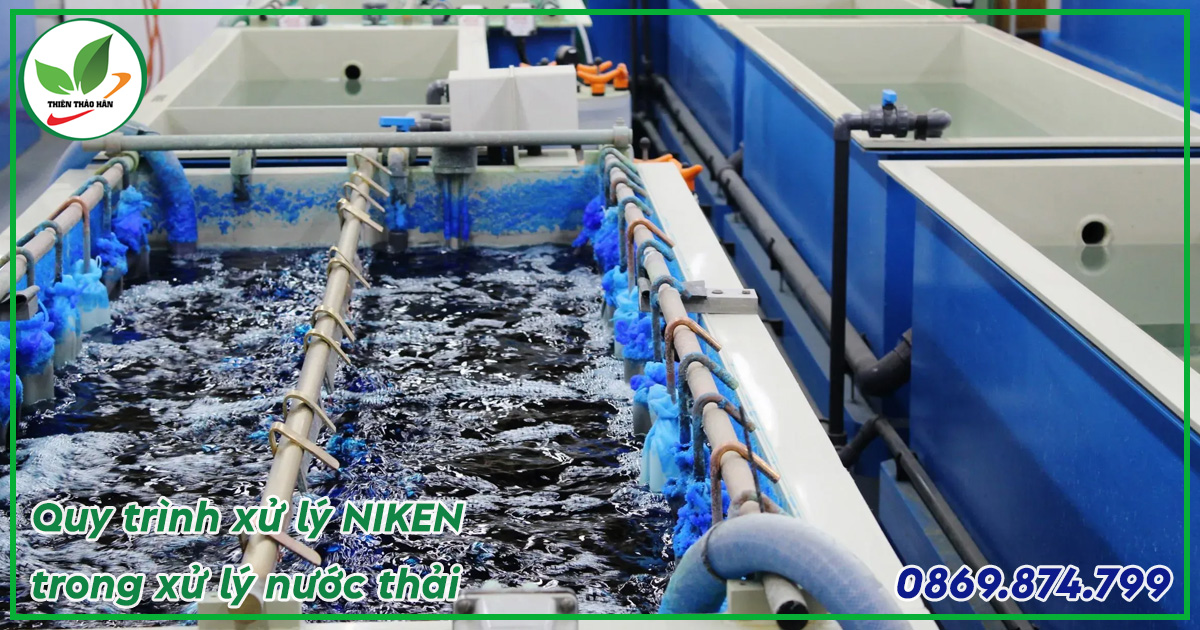quy trình xử lý niken trong xử lý nước thải