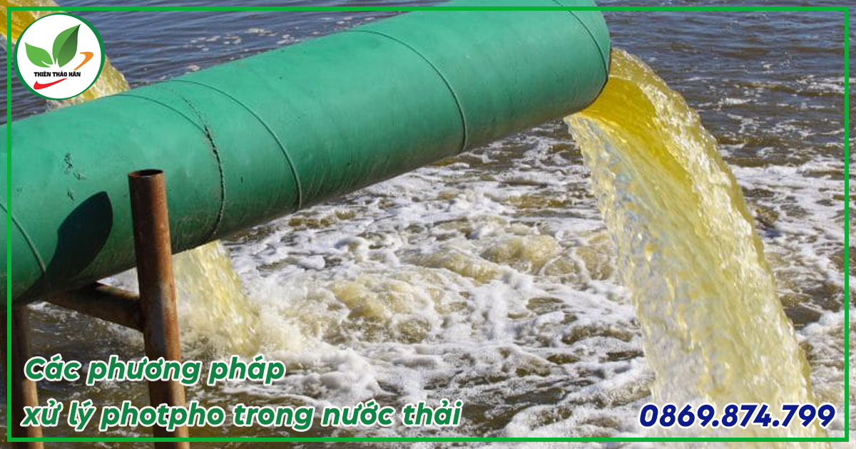 cách xử lý photpho trong nước thải