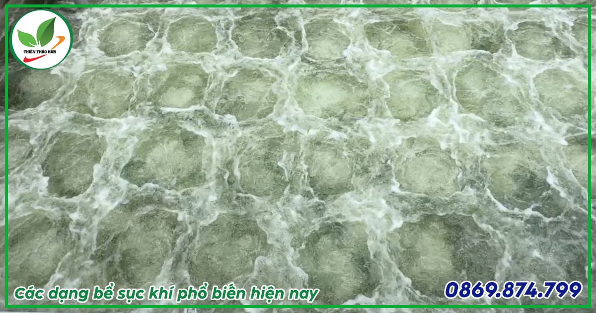 bể sục khí trong xử lý nước thải