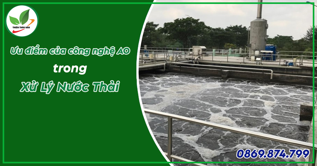công nghệ ao trong xử lý nước thải