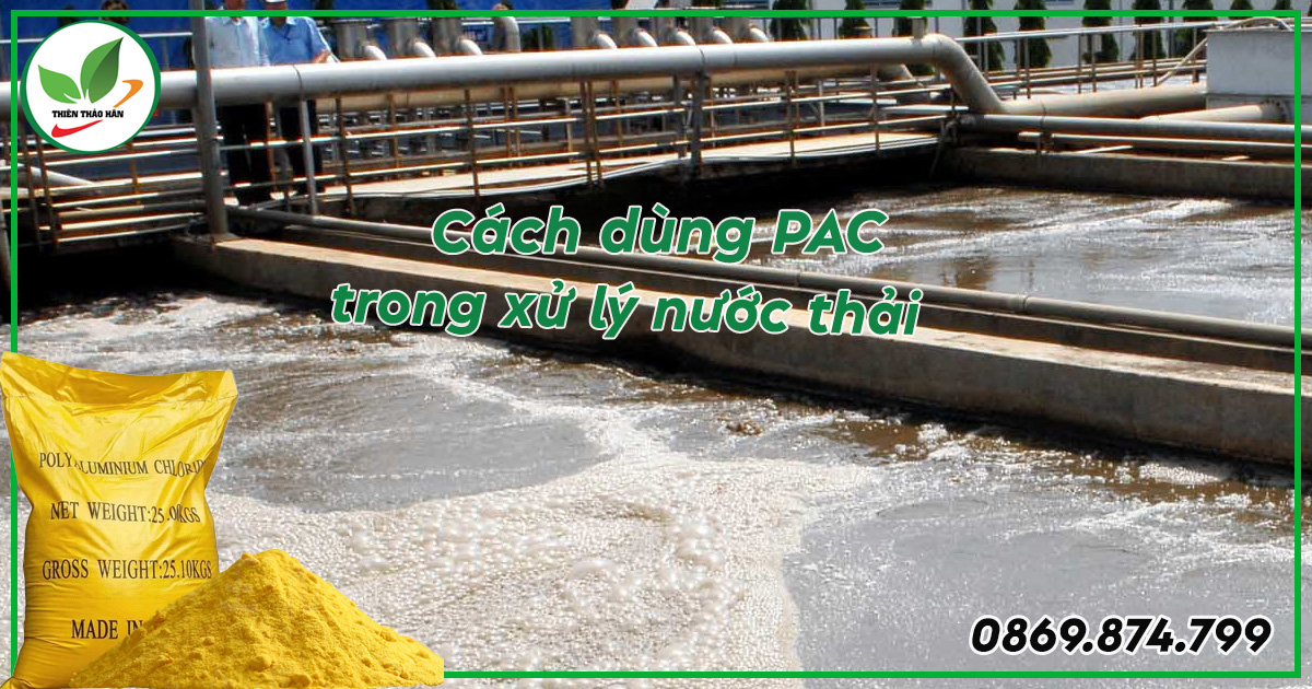 cách dùng pac xử lý nước thải