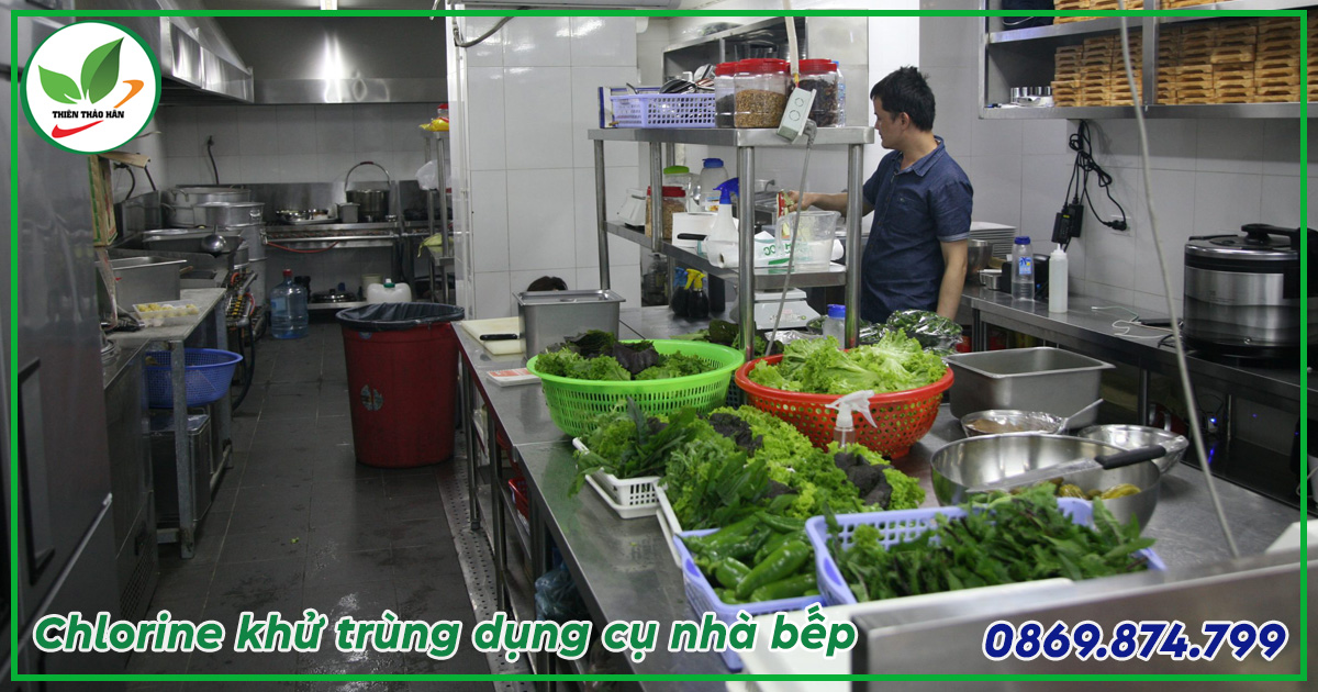 chlorine dùng trong thực phẩm
