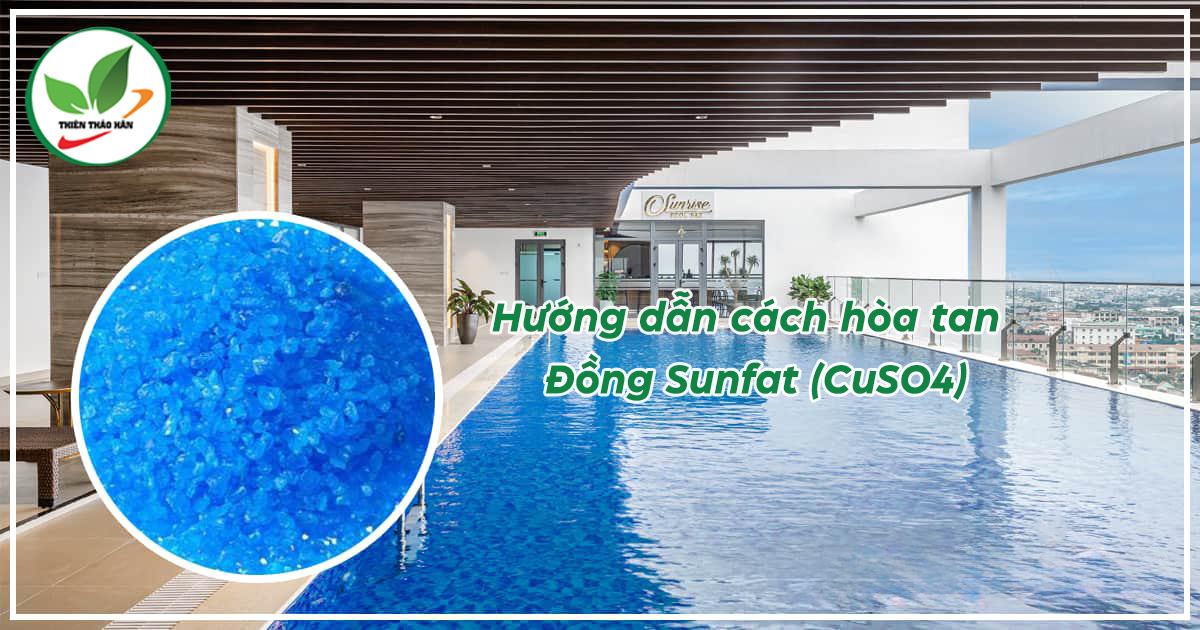cách hòa tan đồng sunfat cuso4