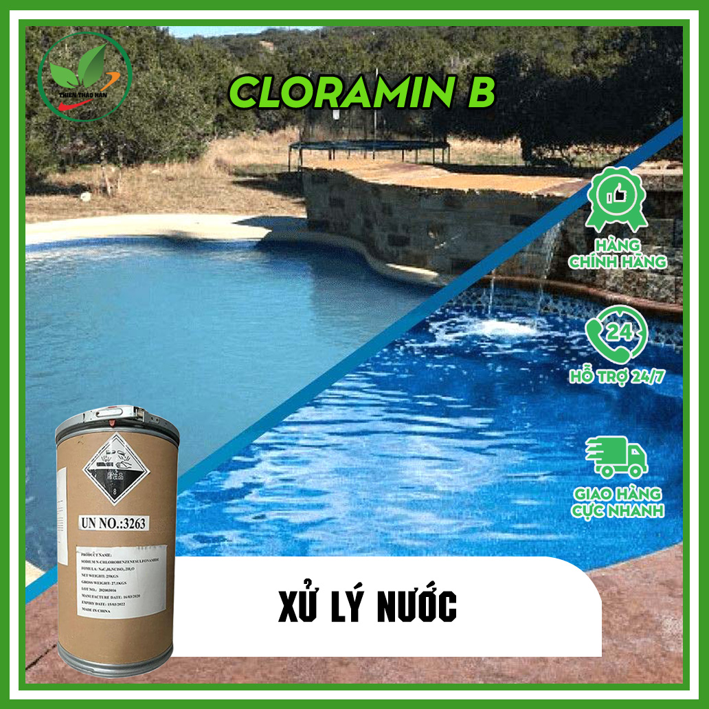 Cloramin B Trung Quốc xử lý nước