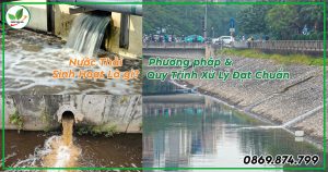 Nước thải sinh hoạt là gì?