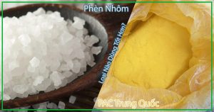 Phèn nhôm với pac loại nào tốt hơn?
