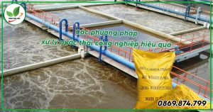 các phương pháp xử lý nước thải công nghiệp