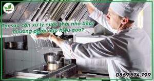 xử lý nước thải nhà bếp