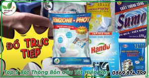 Bột thông bồn cầu tốt hiện nay