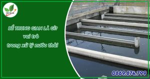 bể trung gian trong xử lý nước thải
