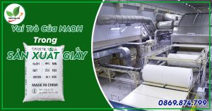 naoh trong sản xuất giấy