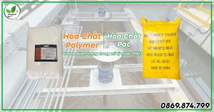 hóa chất polymer và pac trong xử lý nước thải